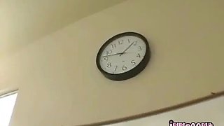 Barely legal teen gets punished after caught cheating on a test