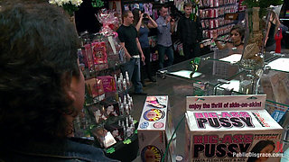 Latina Cutie with a Big Round Ass Gets Dominated and Fucked in Public by Strangers