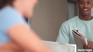 Spying Spots Masturbating And Joins Her With Jesus Reyes And Amirah Adara