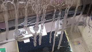 Carwash titty flash