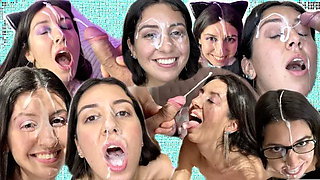 Huge Cumshots Compilation - Facial - Cum in Mouth
