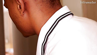 Colombian Maid Fucks Mature Blonde Monique Fuentes and Big Black Cock Brandon Cruz
