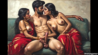 Desi indian newly married husband and wife fucking without condom
