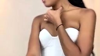 Amateur Asian Webcam Strip Masturbation