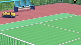 Ep8: Hentai Scenes with Ayaka, Kimiko and Miki - Academy Love Saga: Tennis Angels Ex