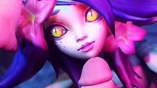 Tight asses, 3d animated, spreading