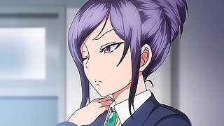 Yuugao OVA first episode with perv school boy and curvy kink babe teacher