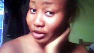 African Amateur's Striptease