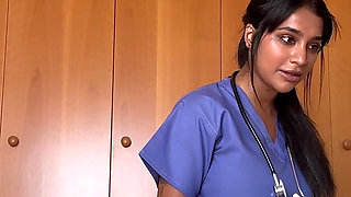 Big Ass Nurse Lets Her Patient Cum in Her Ass When the Doctor Leaves- Yasmina Khan