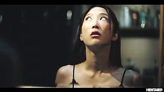 Hot Japanese Schoolgirl Trapped in Haunted House - Creampie & Monster Cock BDSM Horror Hentai