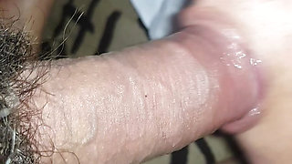 My slut gives me a blowjob and gets on all fours to get penetrated