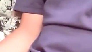 Desi Handjob in the Bus