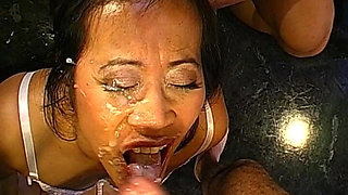 Ggg John Thompson-hot Asian Sucking and Taking Cum in a Hot Bukkake Gangbang
