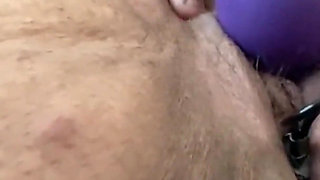 Pushing Bids in My Pussy Stimulating My Clit with Electric Wand