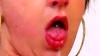 Brunette MILF with big ass bends over for dick