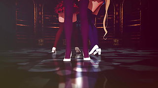Mmd R-18 Anime Girls Sexy Dancing Clip 283