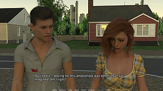 New Neighborhood - v0.4.1 - Ted got a blowjob from Violet and came on her face