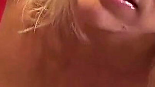 Teen Blonde Does Perfect Blowjob and Swallows Cum