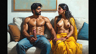 Wife fucked by hotel room manger at her first night