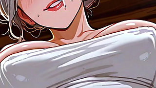 Sexy Sauna MILF and GILF Cartoon Porn