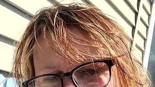 MILF Flashing Boobs