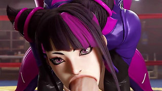 Juri Han Sucks Your Cock Like a Good Professional Slutty Girl