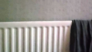 Step mom just pulled out step son dick without shame and handjob him hard