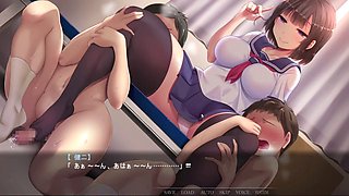 Hentai anime with big tits and a sexy backside