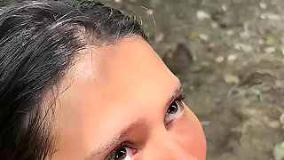 Caught blowjob in public