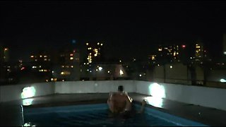 The Water Wasn't Enough to Put Out the Fire, so We Had Sex in the Pool. My First Time in a Pool - Accounter Adventures