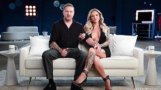 Isiah Maxwell and Anastasia Shades in hot interracial action