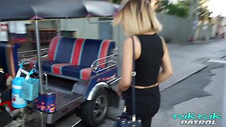 Big Tits Asian Amateur Milf Shows Wet Pussy And More At Trike Patrol