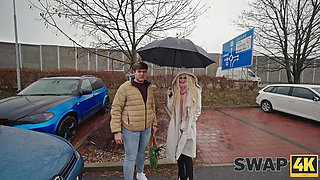 SWAP4K. Shut up, she never stretched her pussy LIKE THIS