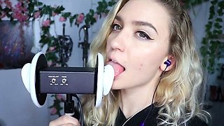 Rose ASMR Patreon - Wolf Ear Licking