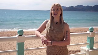 Kitty, 28 years old, banker in Monaco! - Jacquie et Michel TV