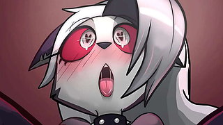 Loona Furry Hentai Night: Animated Sex with Helluva Boss Babe