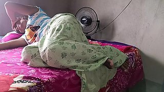 Indian woman with a fat ass fucked by her hubby on camera