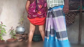 Aunty Porn Video with Attractive Dress Doggy Style