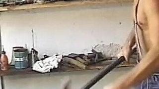 That Dirty Mechanic Fucked Me Doggy with His Big Hard Cock