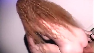 Hot redhead fucks a guy