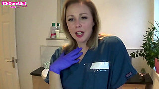 Latex Glove JOI in the Dental Chair Naughty Nurse POV
