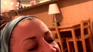 Whore Moan Perfect blowjob. Deepthroat after cum. Throatpie finish