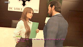 Experience a 3D visual novel with steamy sex scenes featuring Misskitty2k