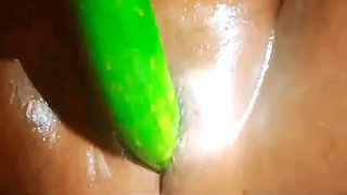 Indian Housewife Veenax82 Got Her Pussy Oiled And Fucked