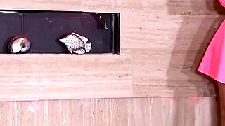 Hot Teen Lesbians Makes Slave Eat Ass and Anal Strapon