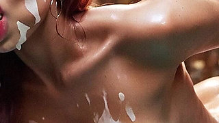 Whore Girl BDSM Hard Sex, Curvy Woman with Big Tits Sucking Big Dick, Slave Woman