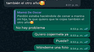 Conversation with My Friend Oscar's Boss I'll Fuck Her Again