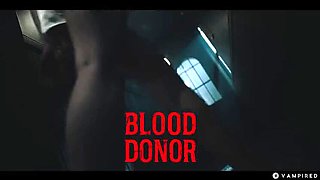 Goth Lesbian Vampire Domination - Nancy Ace Bites Matty Mila's Neck in Hot Halloween Sex