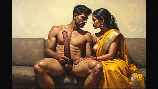 Indian gangbang wife gangbang by her husband and his friends