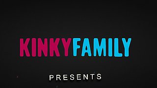 Kinky Family - Chloe Scott - Facial for naughty stepsis